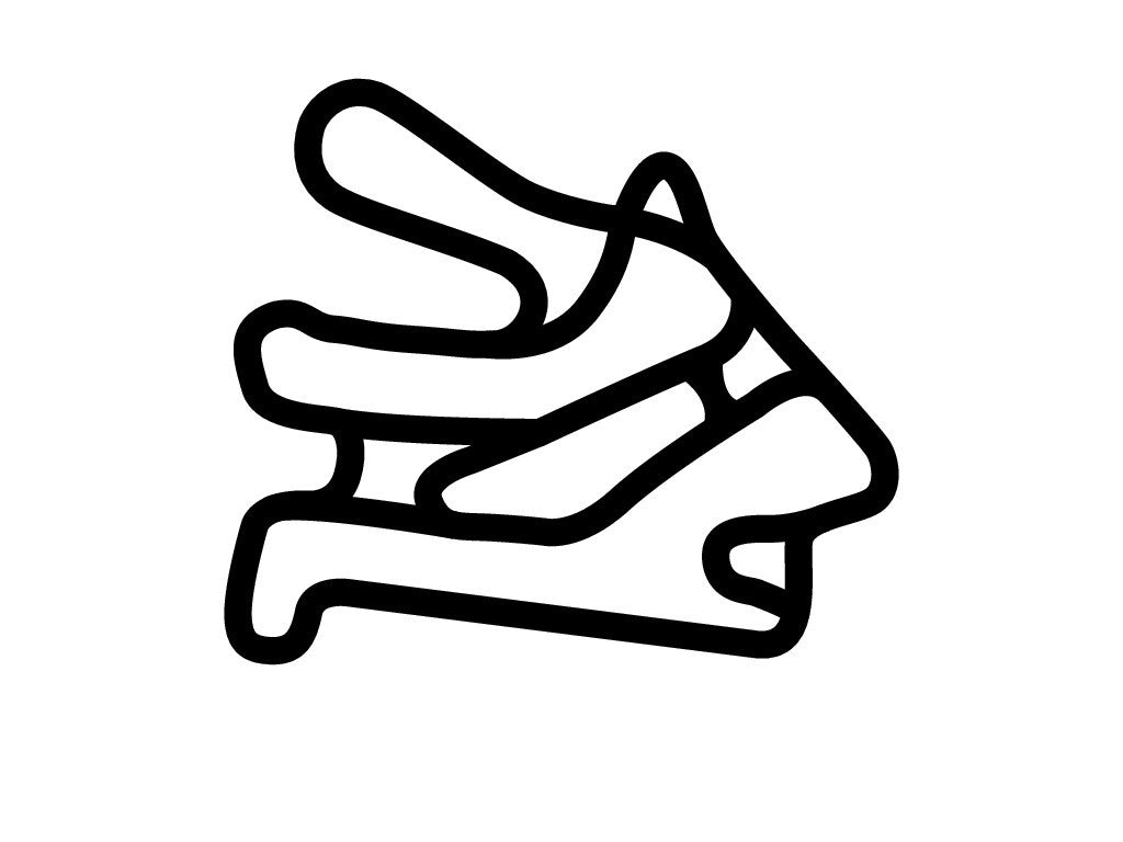 Bombarral Kartodromo International Decal - White - 5cm