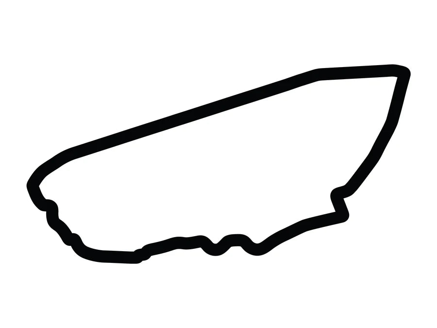 Le Mans Circuit de la Sarthe Decal VinylHub
