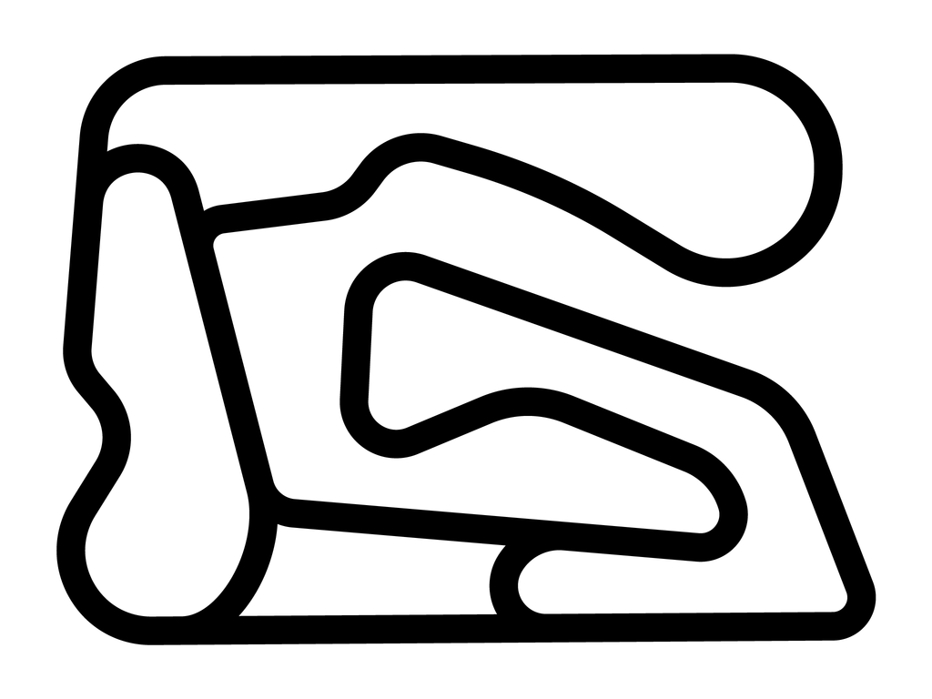 GoPro Motorplex Decal - White - 5cm