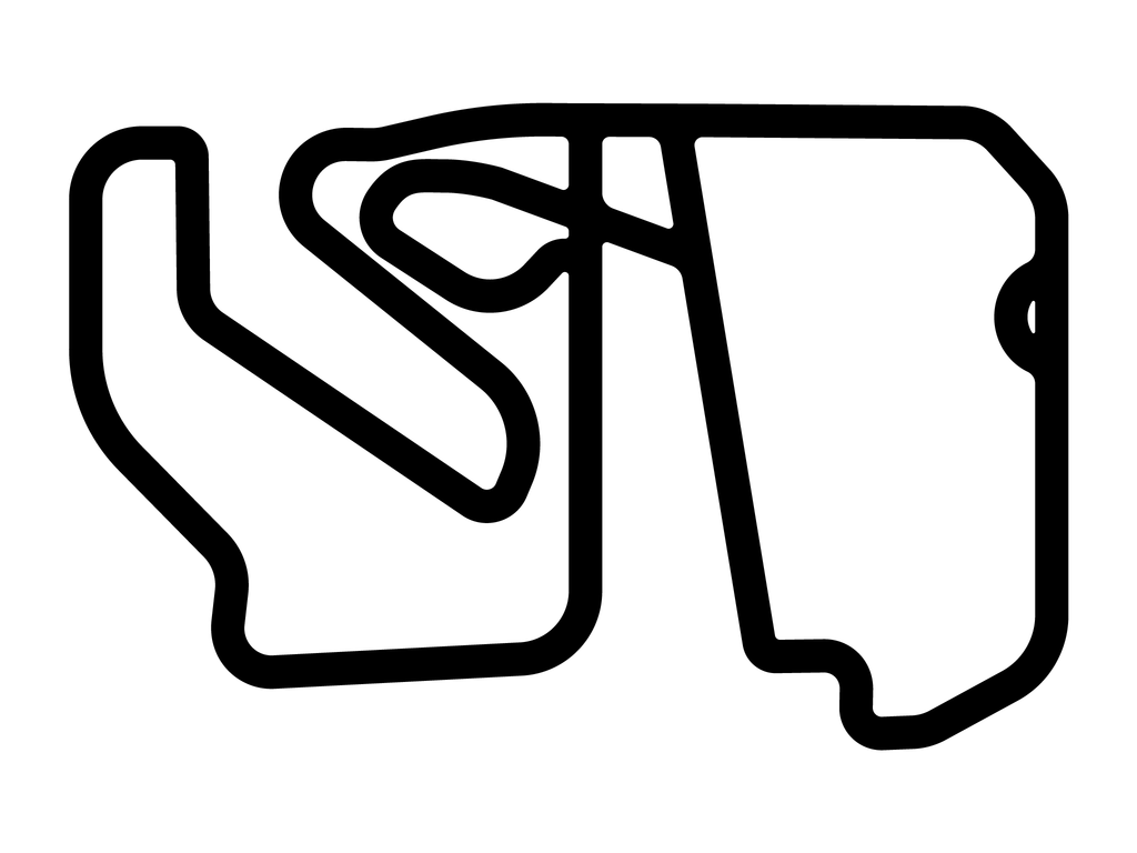 G2 Motorsports Park Combo Decal - White - 5cm