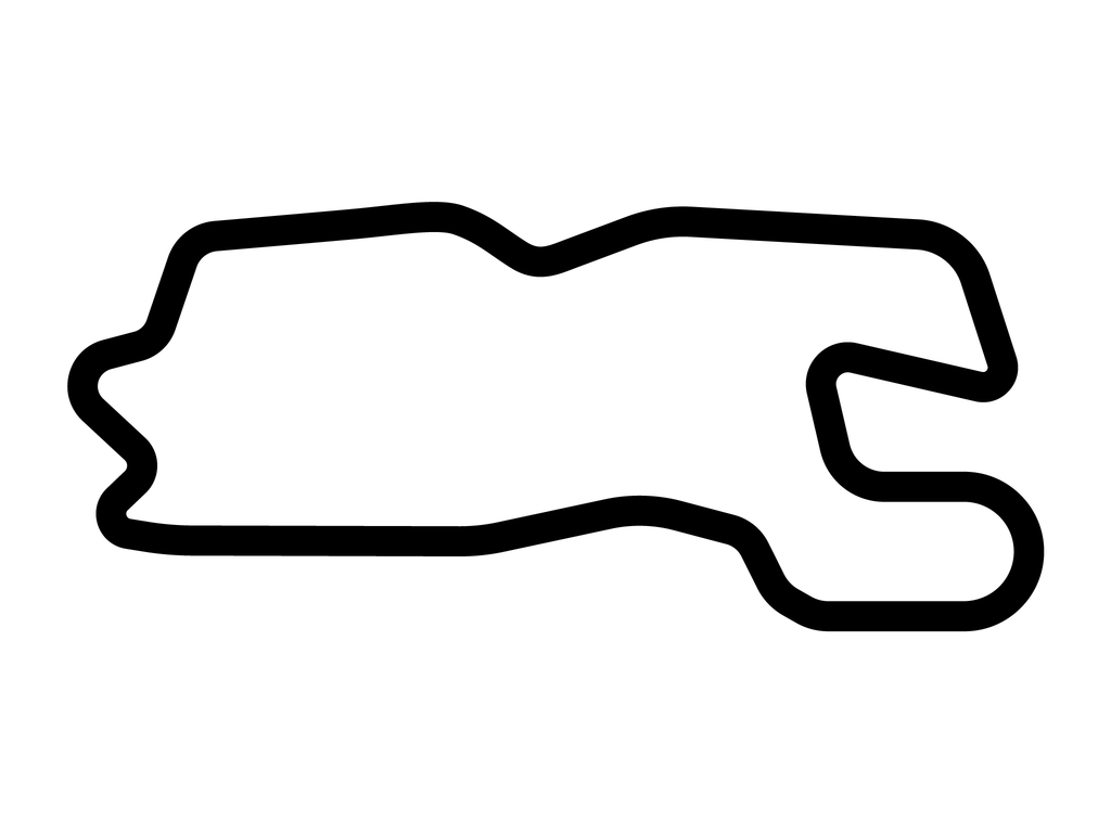 Heartland Park of Topeka Grand Prix Decal - White - 5cm