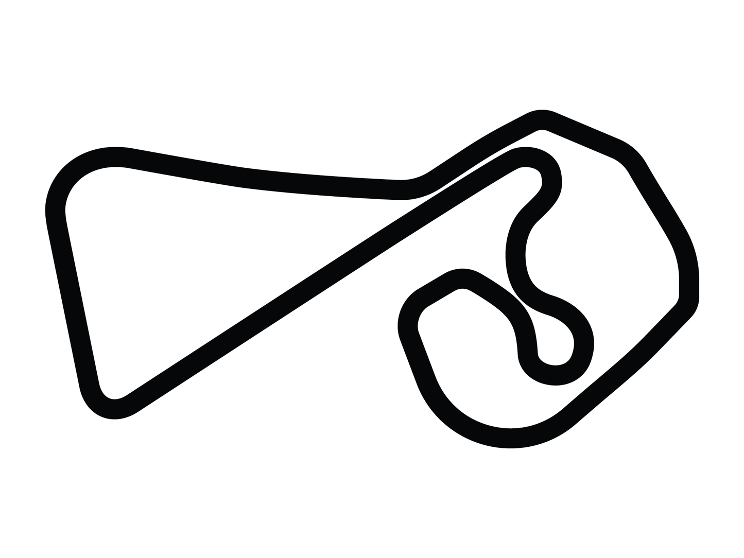 Sachsenring Decal Position 1