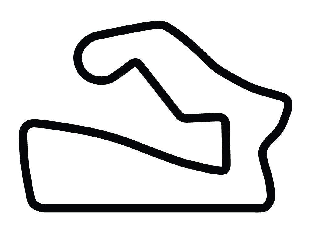 Road America Decal - White - 5cm