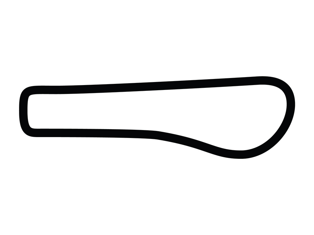Summit Point Motorsports Park Jefferson Circuit Short Decal - White - 5cm