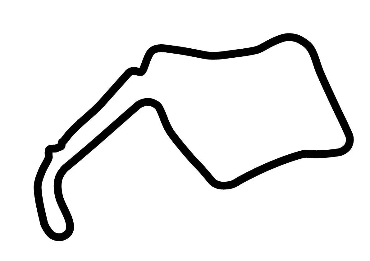 Oulton Park GP Circuit Decal Position 1