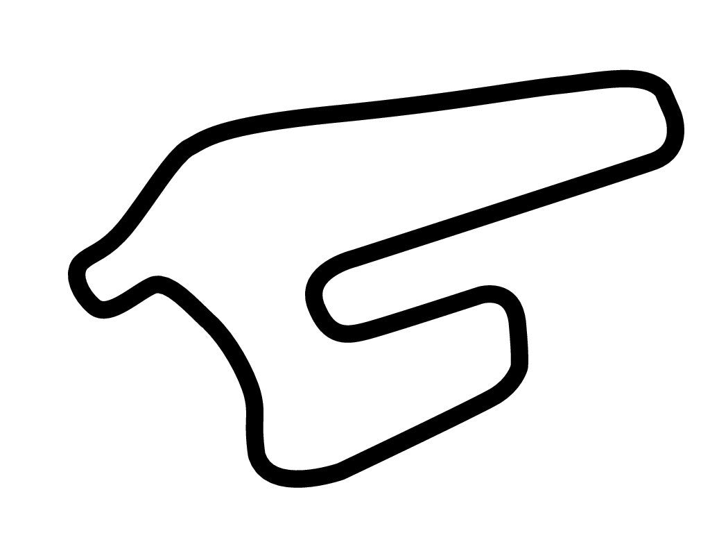 Pinarbasi Circuit Decal - White - 5cm