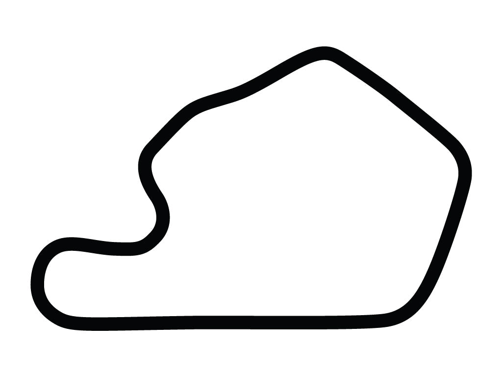 Lime Rock Park Decal - White - 5cm