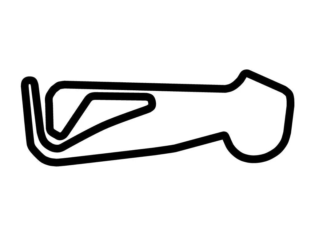 Snetterton Motor Racing Circuit 300 Decal Position 1