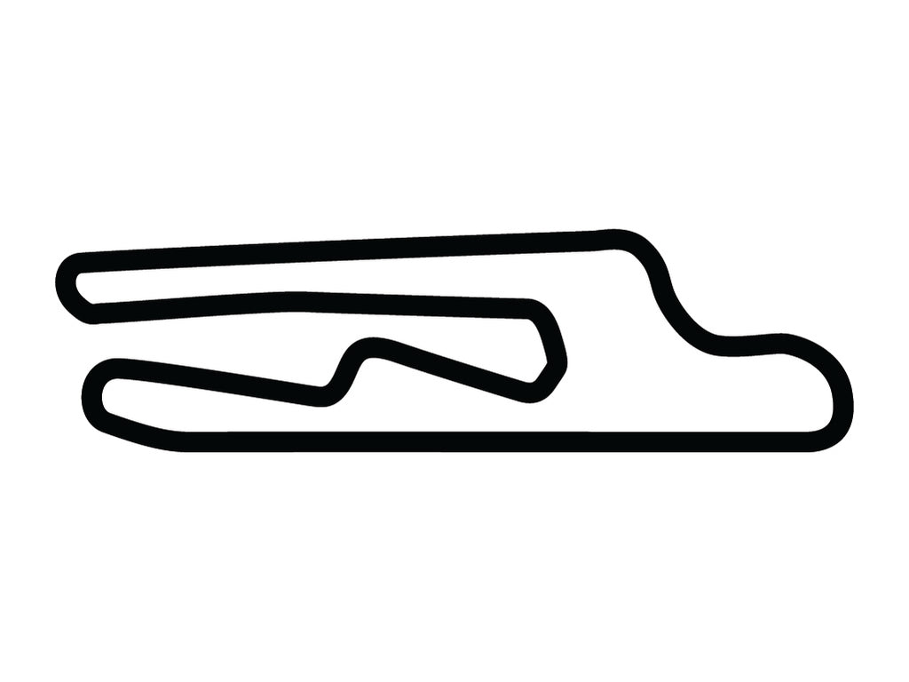 Thermal Club South Palm Circuit Decal - White - 5cm