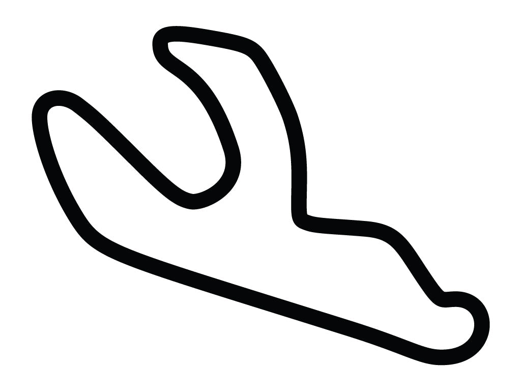 Willow Springs Streets of Willow Springs Medium Decal - White - 5cm