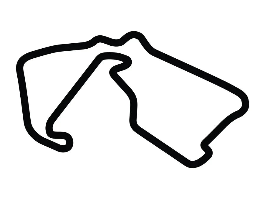 Silverstone Circuit outline decal
