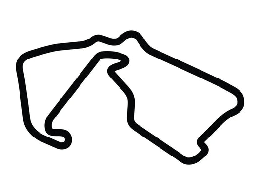 Silverstone Circuit outline decal