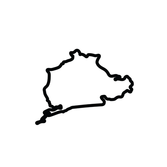 Nurburgring, Spa and Monaco circuit decals