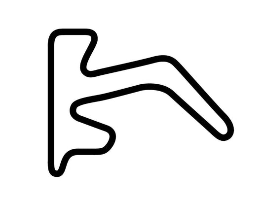 Alastaro Circuit Decal - White - 5cm