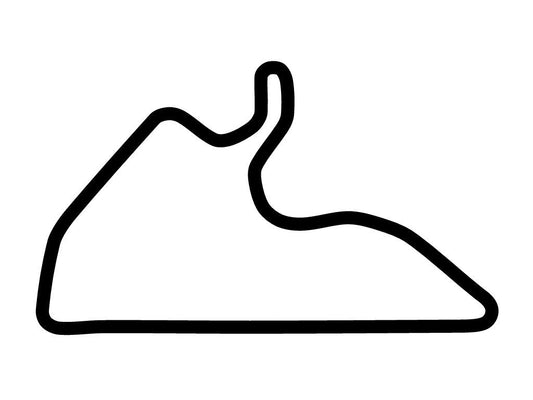 Autopolis Short Circuit Decal - White - 5cm
