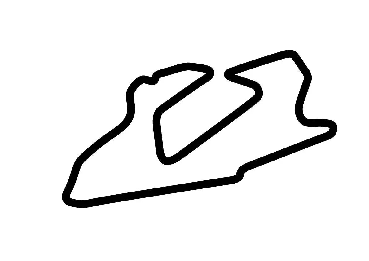 Bedford Autodrome Gran Turismo Circuit Decal Position 1