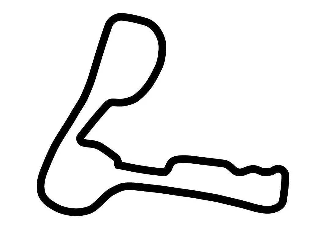 Cadwell Park Circuit Decal Position 1