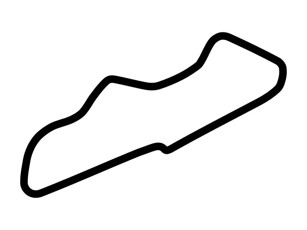 Donington Park National Circuit Decal Position 1