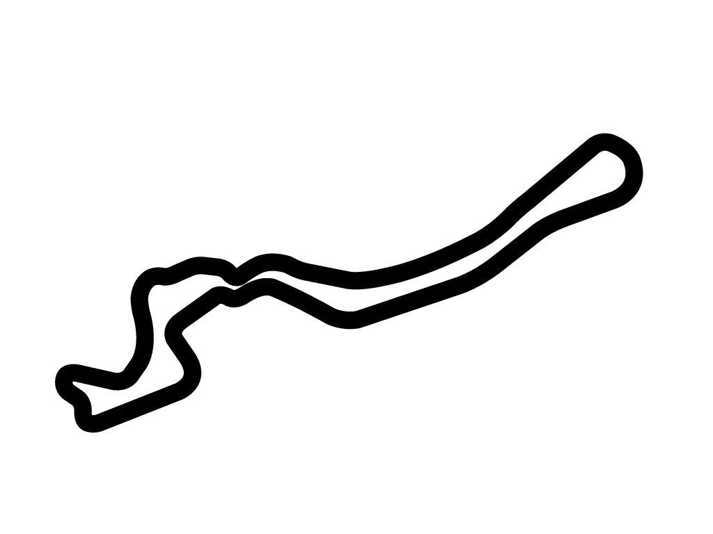 Driveway Austin L3 Decal - White - 5cm