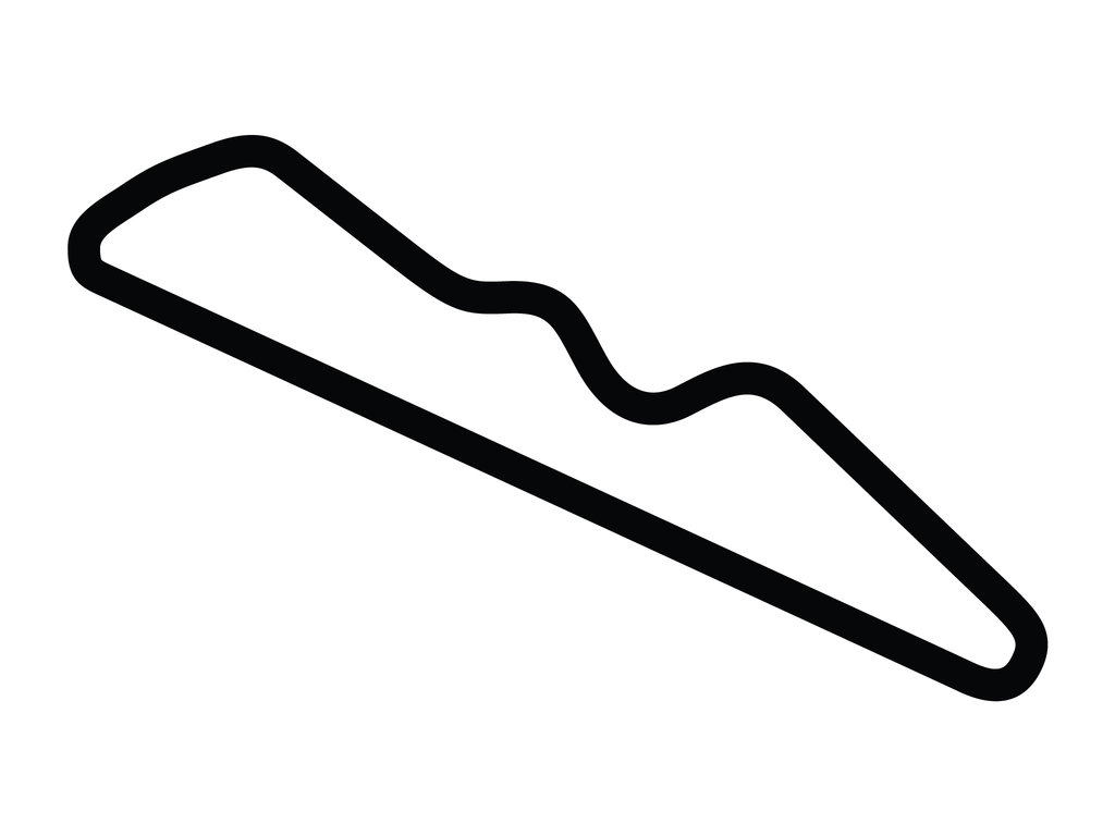 The Podium Club East Course Decal - White - 5cm