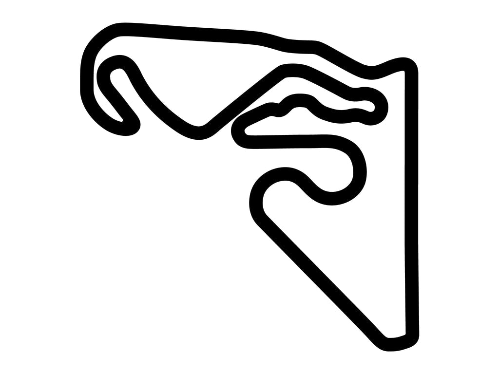 Spring Mountain Motorsports Ranch Fittipaldi Decal - White - 5cm
