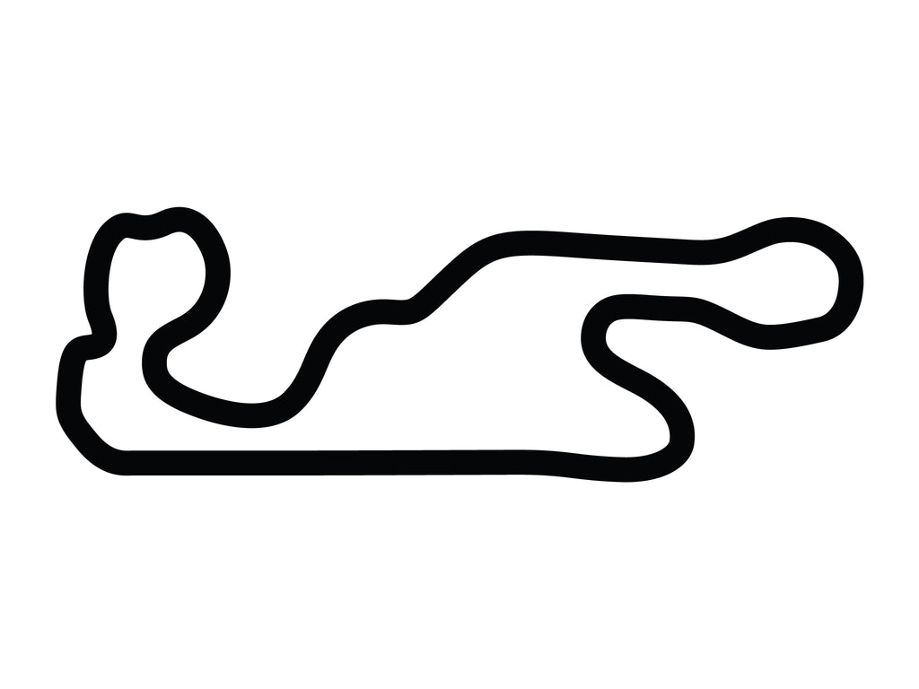 New York Safety Track Decal - White - 5cm