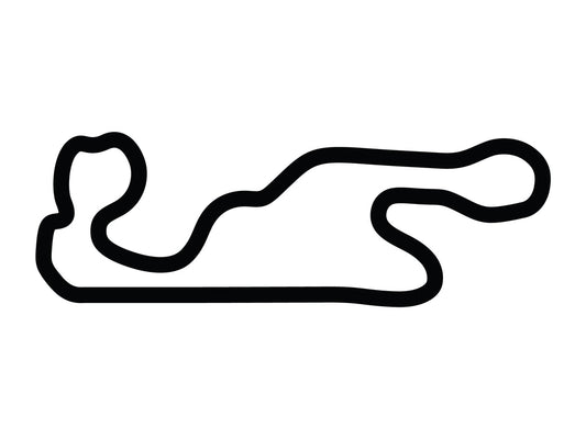 New York Safety Track Decal - White - 5cm