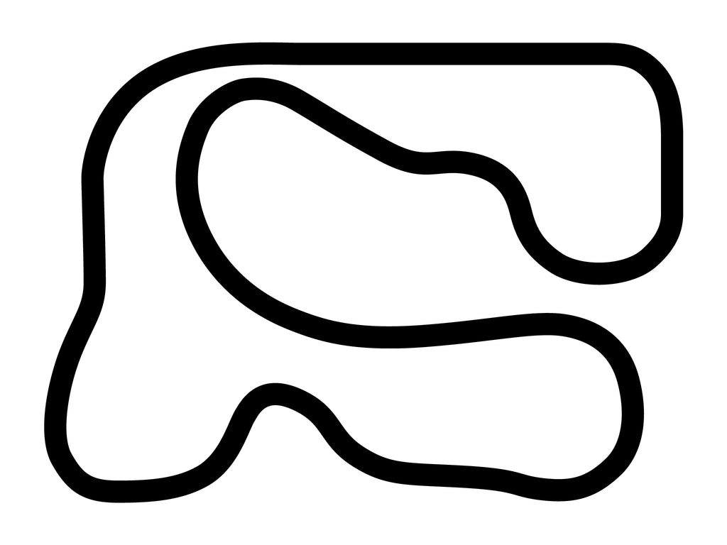 Waterford Hills Decal - White - 5cm