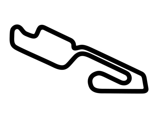 Castrol Raceway - White - 5cm