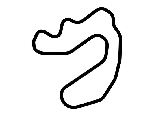 Jennings GP Decal - White - 5cm
