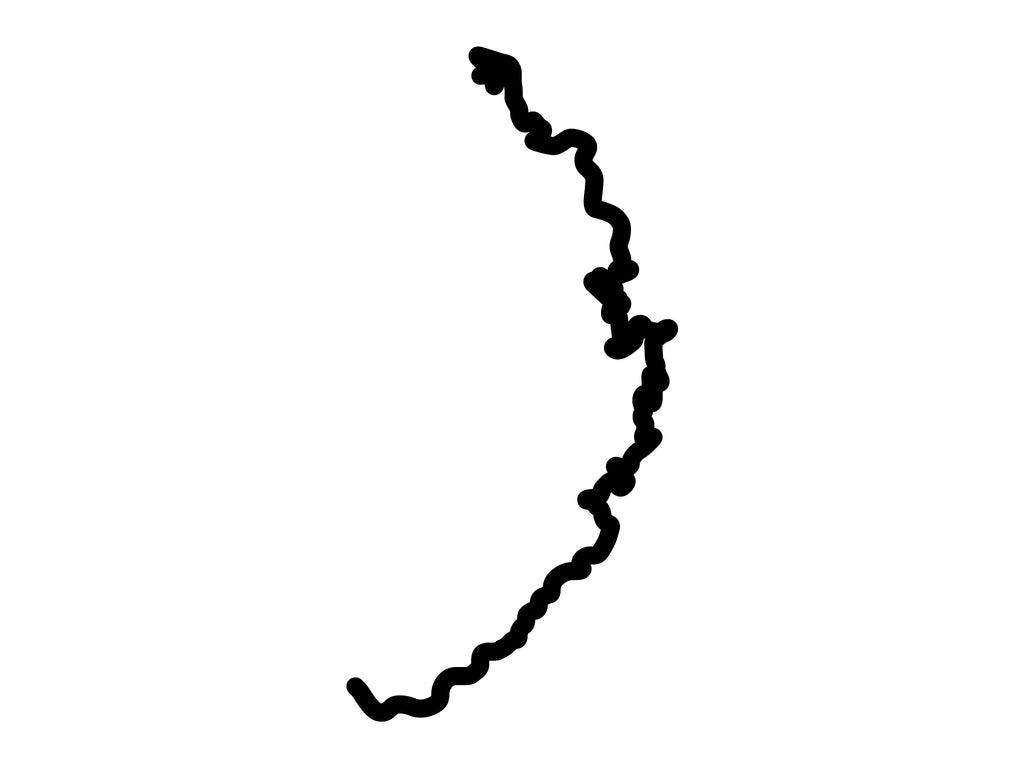 Pikes Peak International Hill Climb Decal - White - 5cm