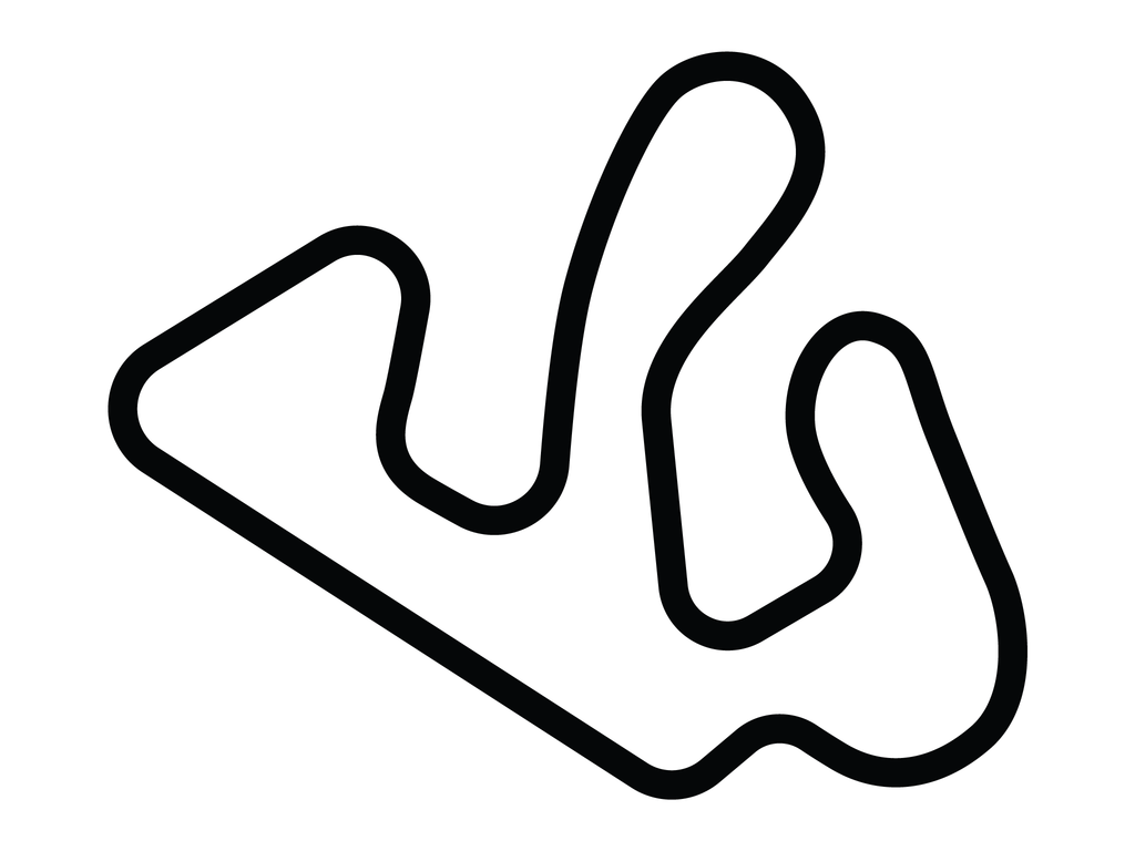 Speedsportz Racing Park Grand Prix Decal - White - 5cm