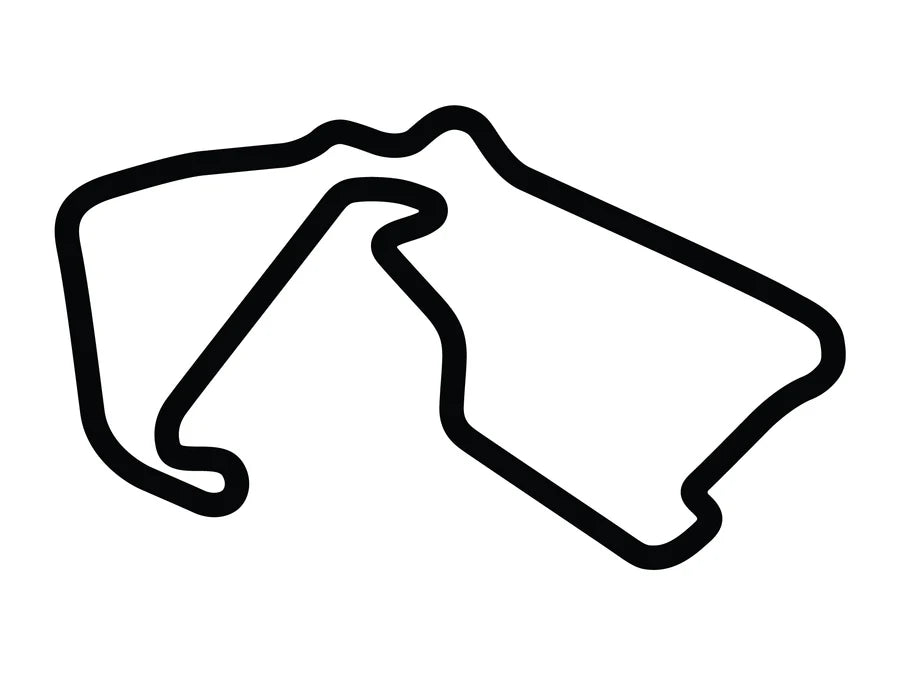 Silverstone Circuit Decal VinylHub