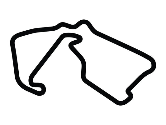 Silverstone Circuit Decal VinylHub