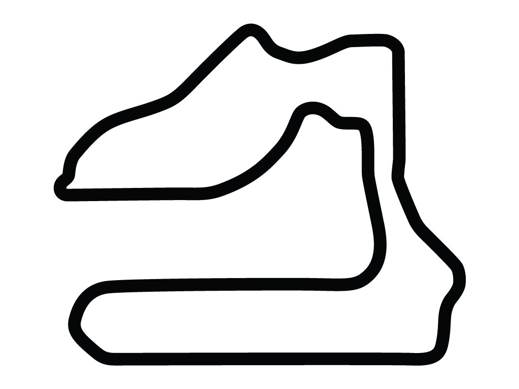 Sebring International Raceway Decal - White - 5cm