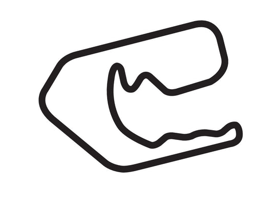 Greenwood Roadway Decal - White - 5cm