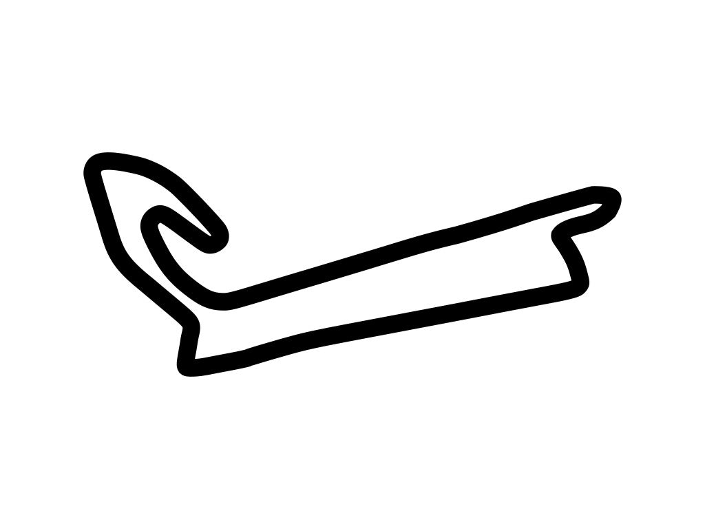 Guangdong International Circuit - White - 5cm