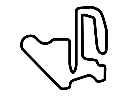 Spring Mountain Motorsports Ranch Hunt Decal - White - 5cm