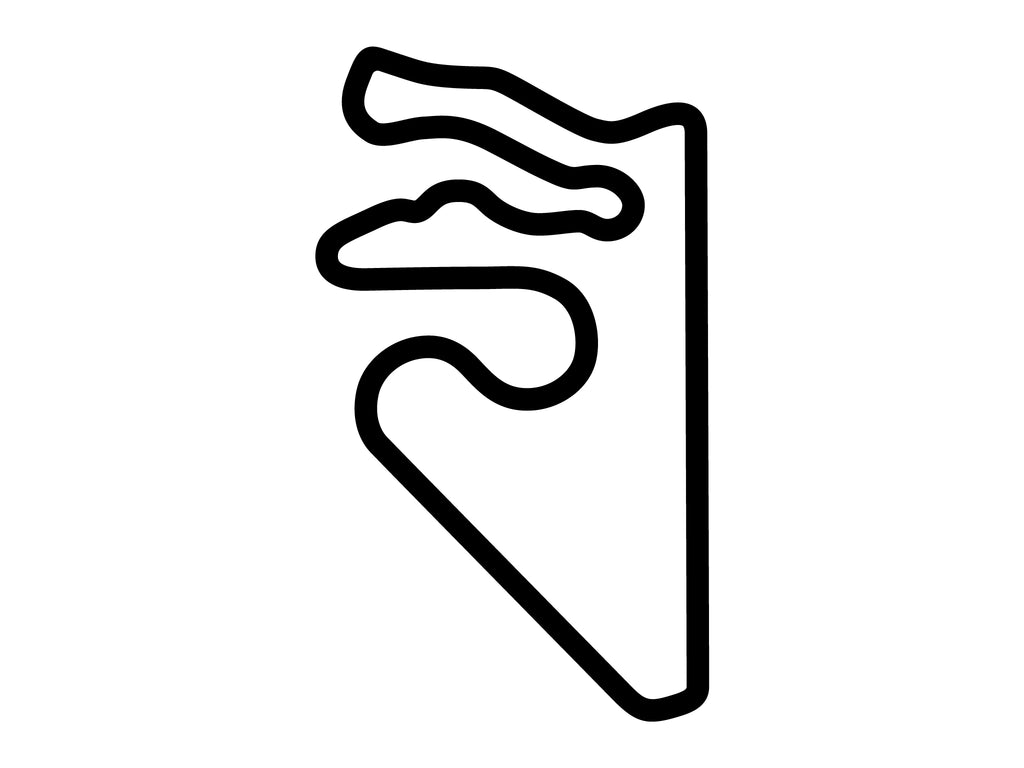 Spring Mountain Motorsports Ranch Lauda Decal - White - 5cm