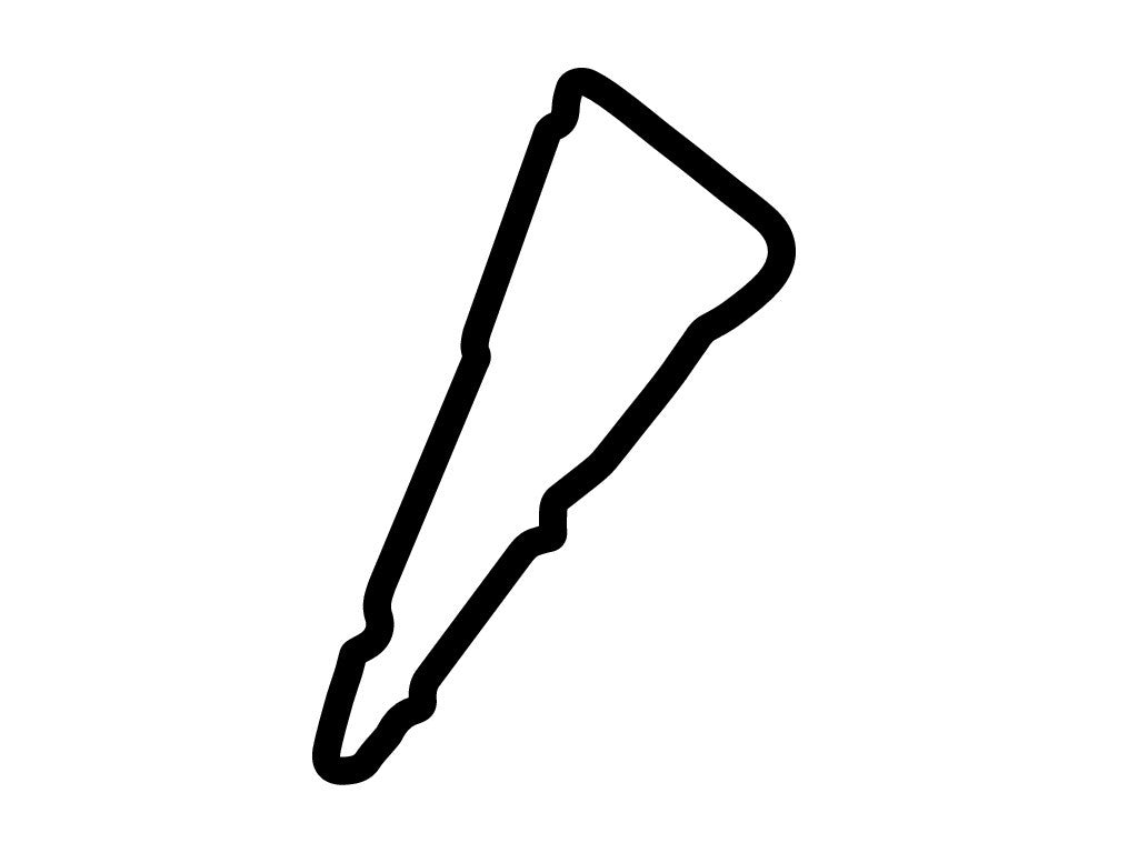 Montana D.R.I.V.E. Circuit Decal - White - 5cm