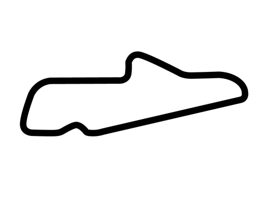 Linkopings Motor Stadium Sviestad Decal - White - 5cm
