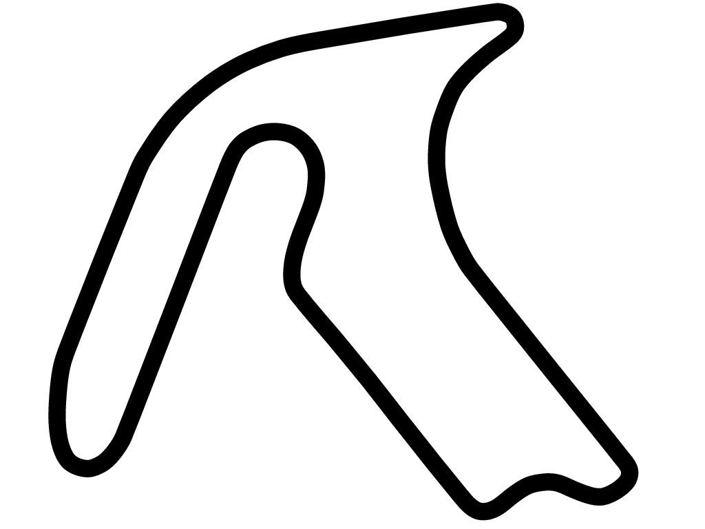 Mallala Motor Sport Park Decal - White - 5cm
