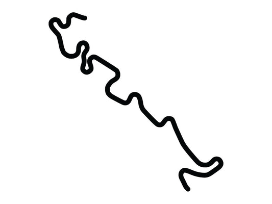 Maryhill Loops Road - White - 5cm