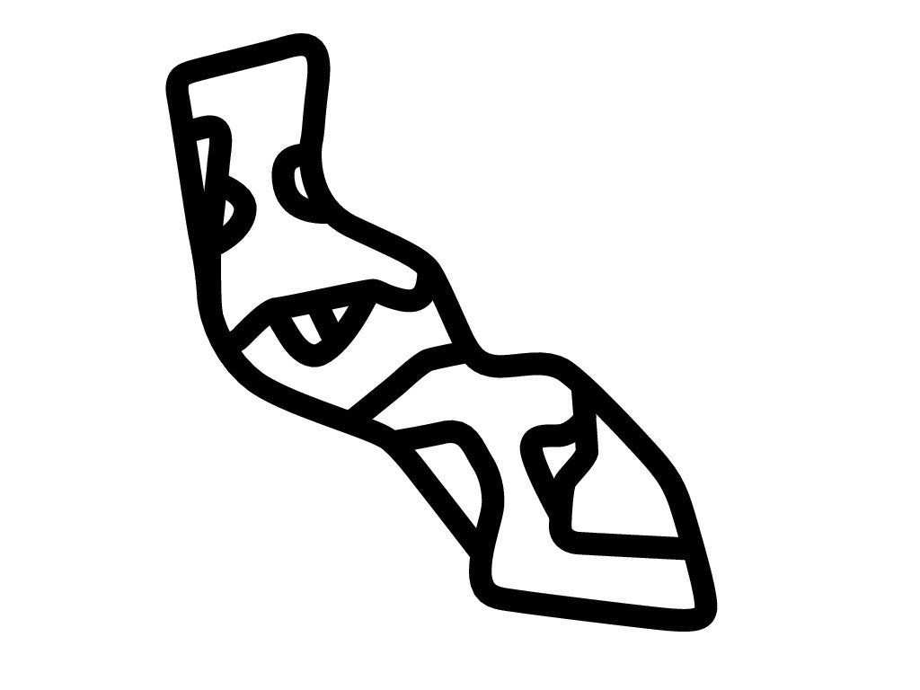 Mosport Driver Development Center Decal - White - 5cm