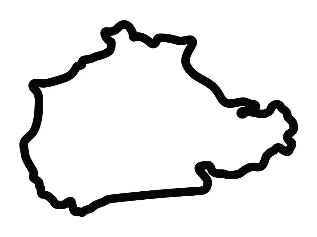 Nurburgring Nordschleife Northern Loop Decal Position 1