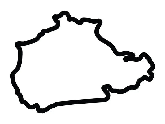 Nurburgring Nordschleife Northern Loop Decal Position 1