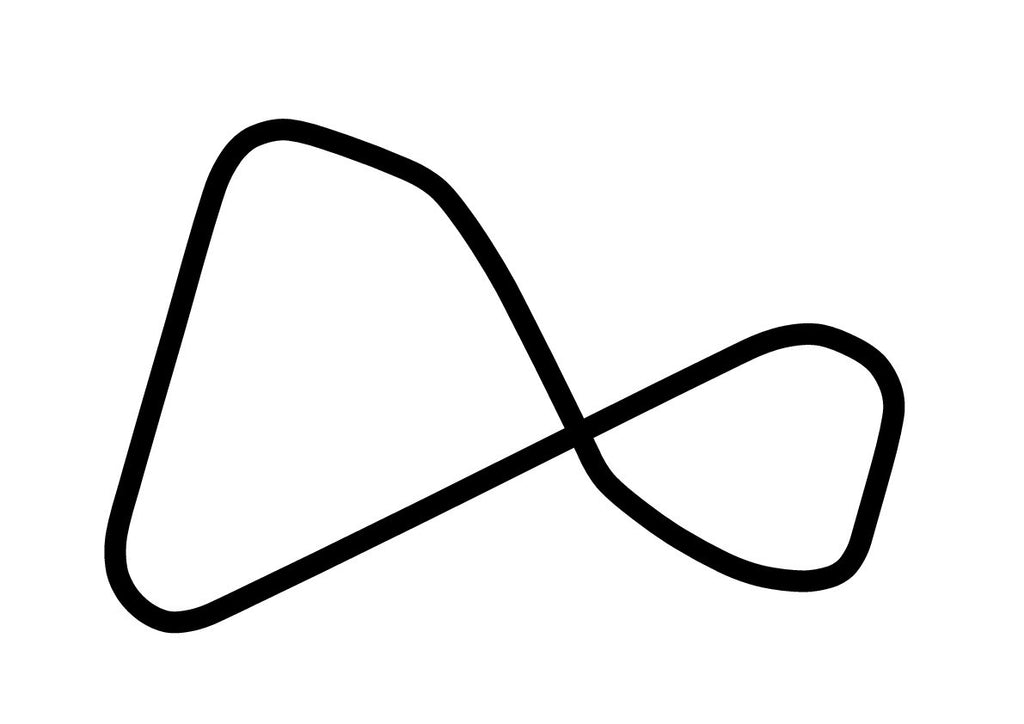 Oran Park Raceway North Circuit Decal - White - 5cm