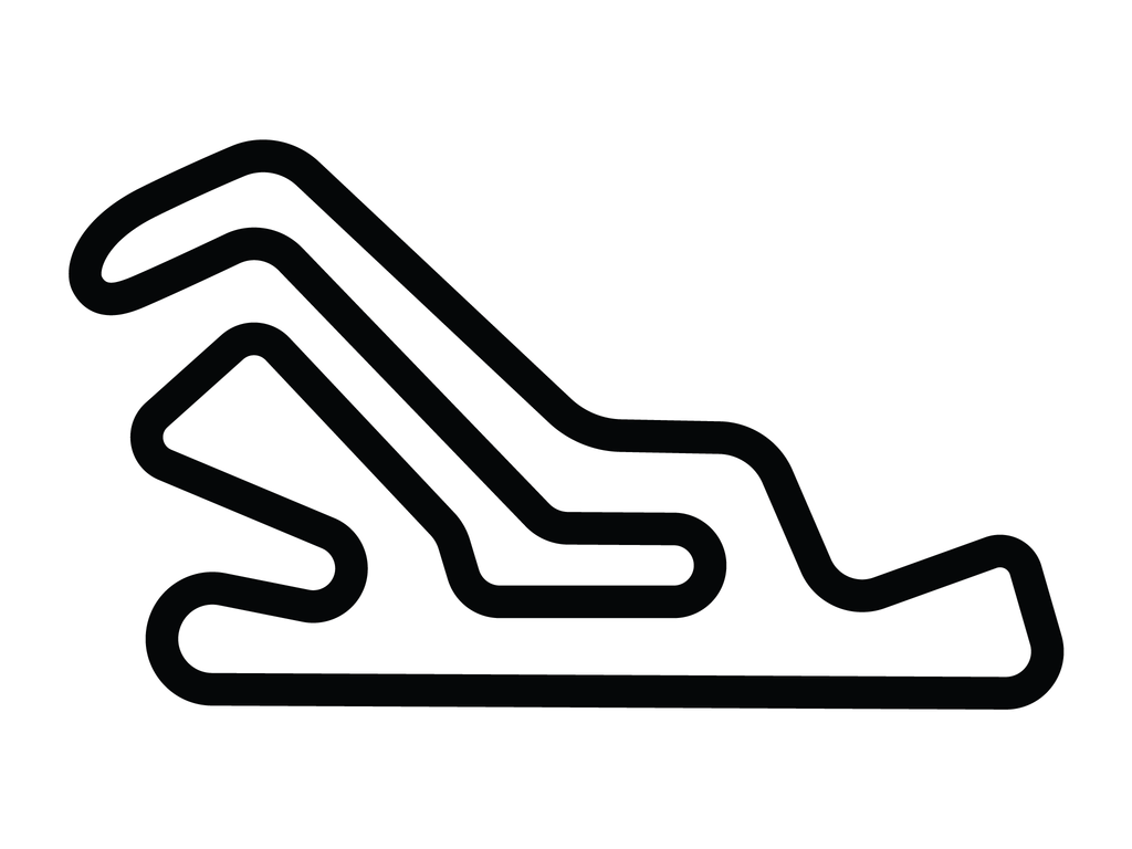Speedsportz Racing Park Performance Track Decal - White - 5cm