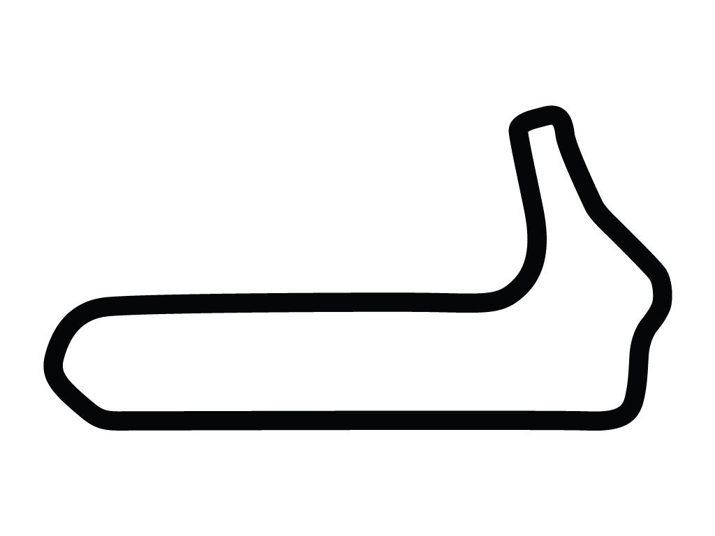 Sebring International Raceway Short Decal - White - 5cm