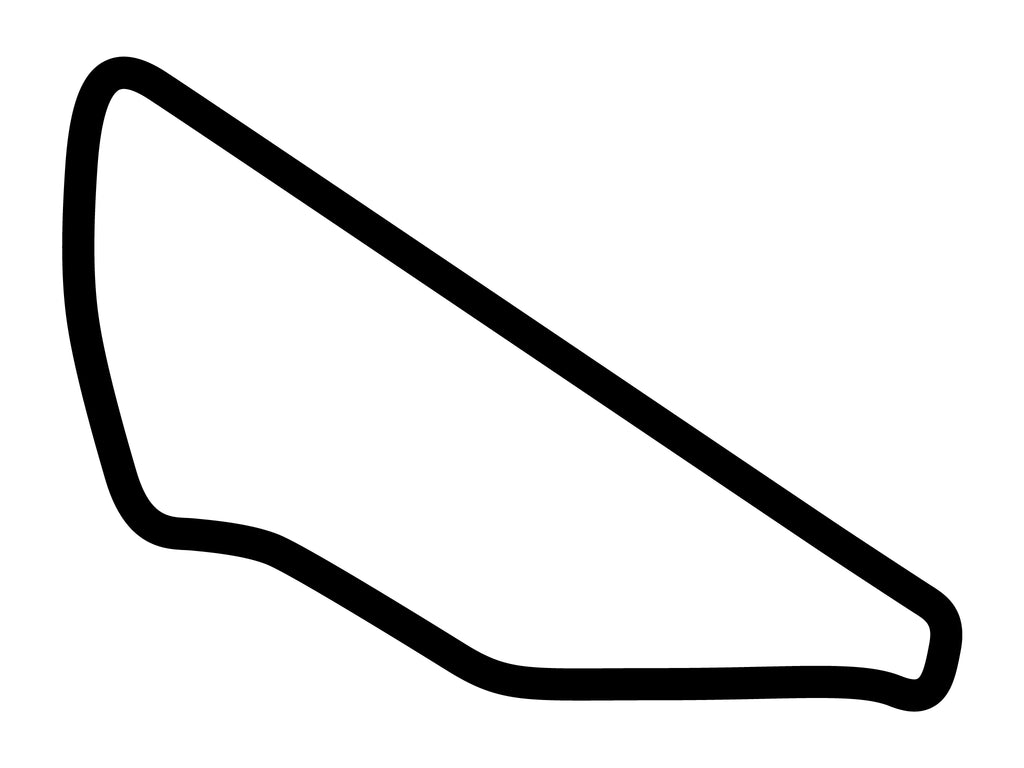Mountain View Raceway Short Circuit Decal - White - 5cm